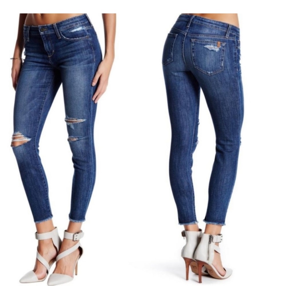 Joe’s “Monique” Ankle Destructed Jean